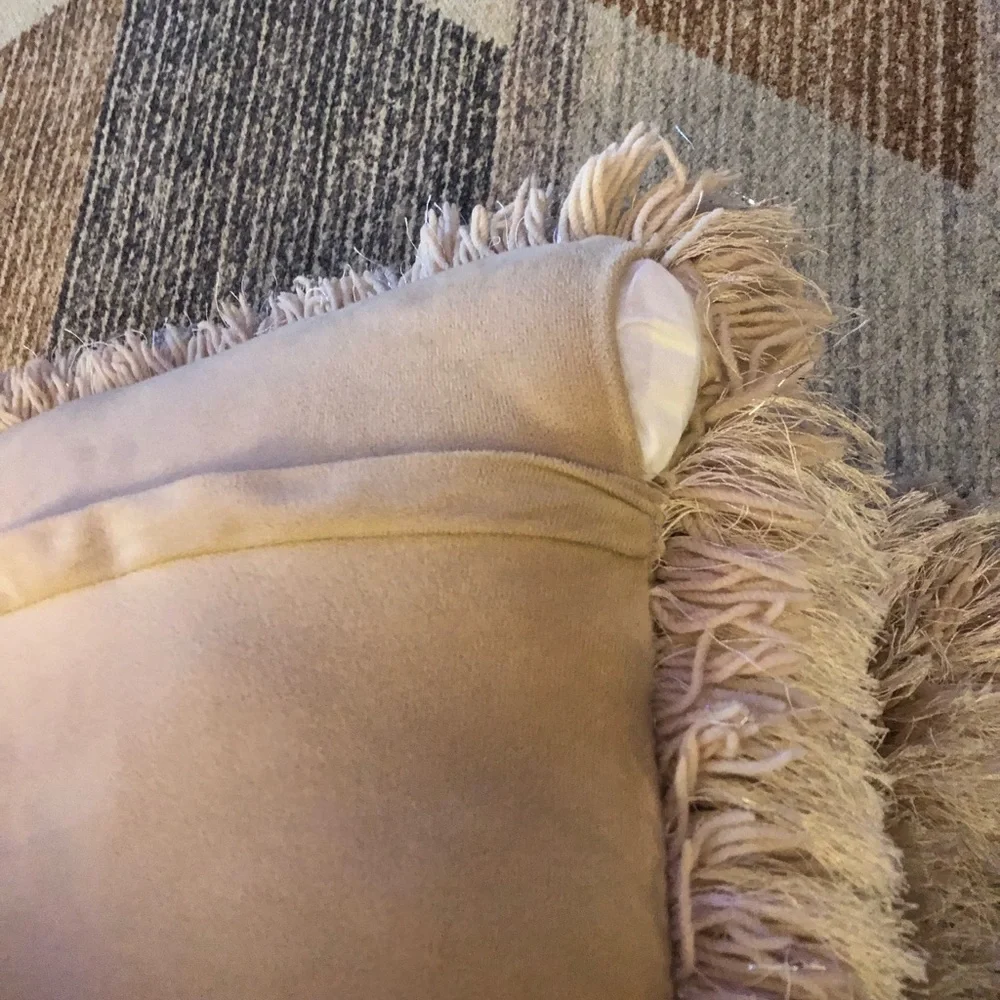 Shag Throw Pillows
